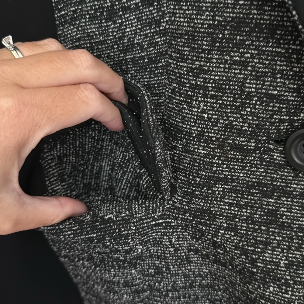 Halogen Tweed One Button Blazer - image 4